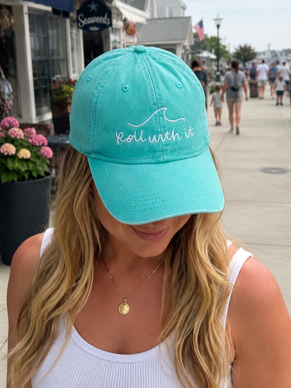 Teal Baseball Hat